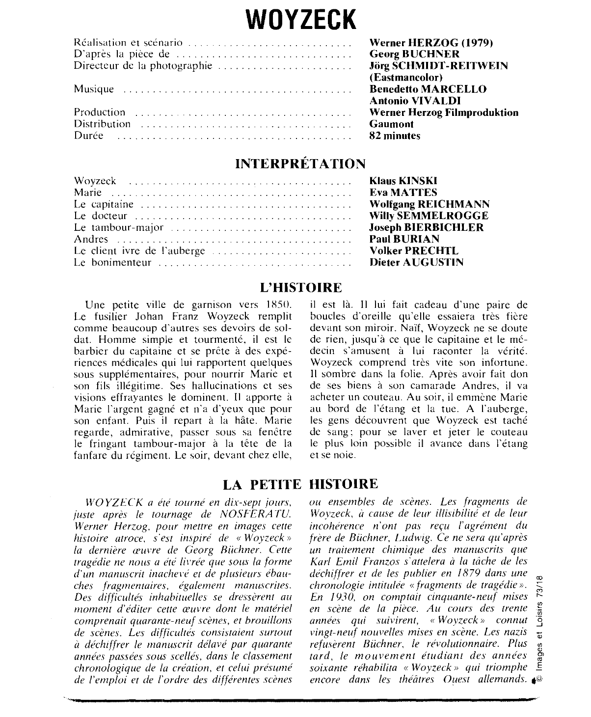 Prévisualisation du document Les Fiches de Monsieur Cinéma
H istoire I llustrée d u C inéma M ondial

YANKS
Réalisation
Scénario .