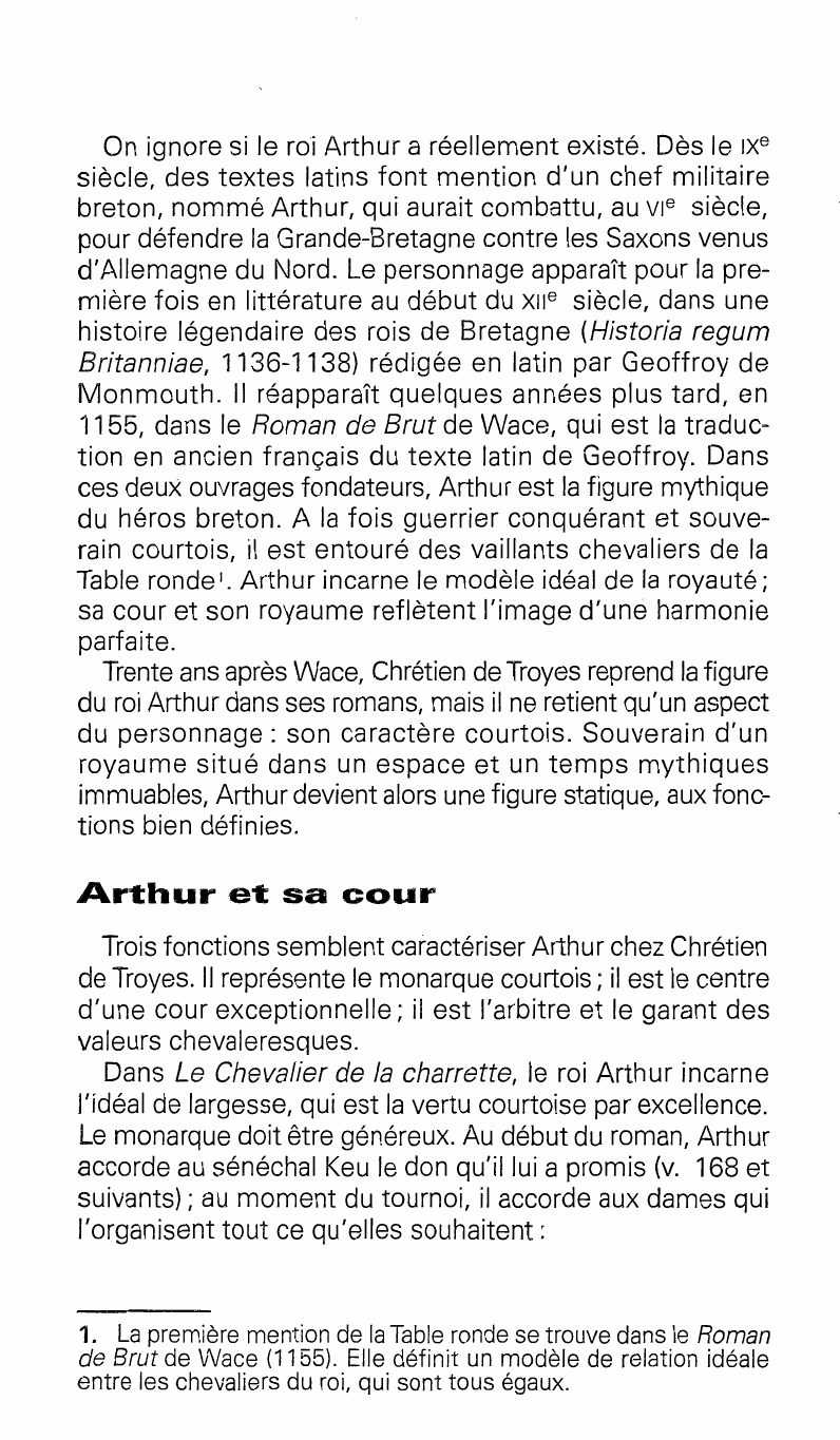 Prévisualisation du document Les Figures royales dans Le Chevalier de la charrette de Chrétien de Troyes