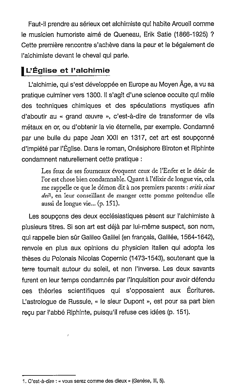 Prévisualisation du document Les Fleurs bleues de Raymond Queneau : L’alchimiste et l’astrologue