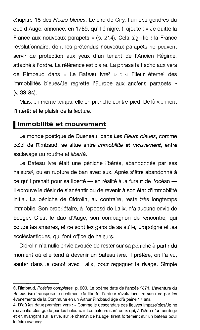 Prévisualisation du document Les Fleurs bleues de Raymond Queneau : une lecture poétique
