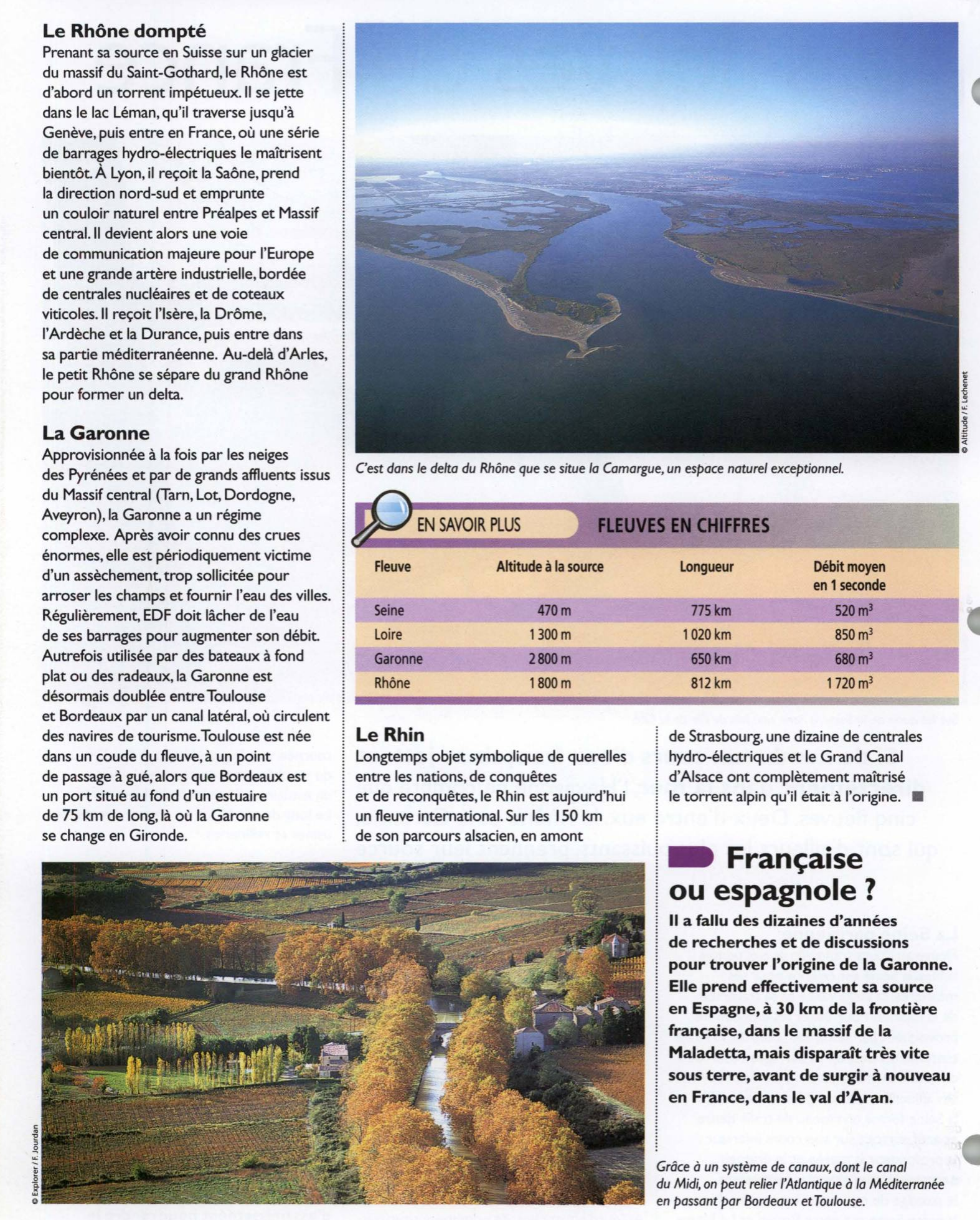 Prévisualisation du document Les fleuves de France