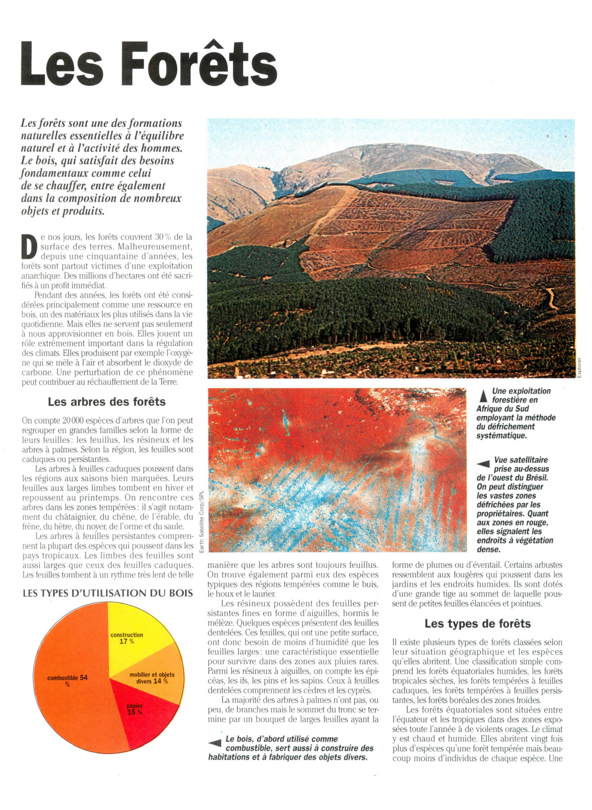 Prévisualisation du document Les Forêts dans le monde