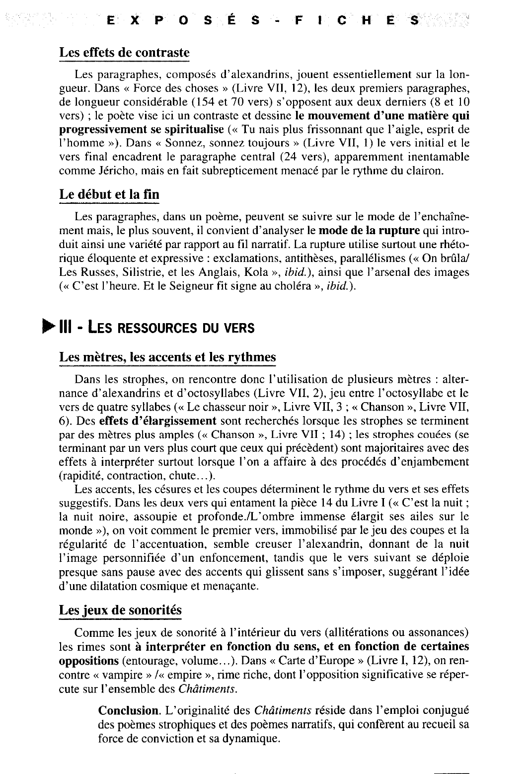 Prévisualisation du document Les formes poétiques dans Les Châtiments de Hugo