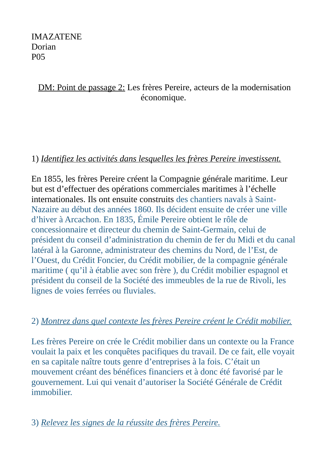 Prévisualisation du document Les frères Pereire.