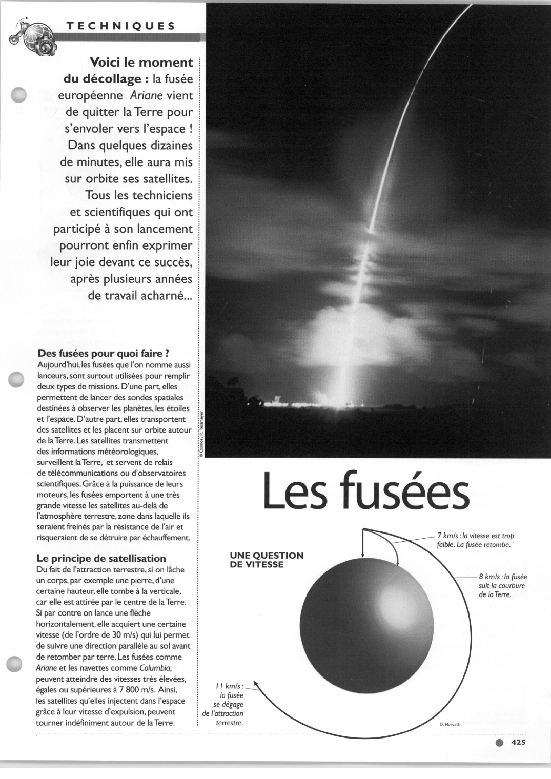 Prévisualisation du document Les fusées