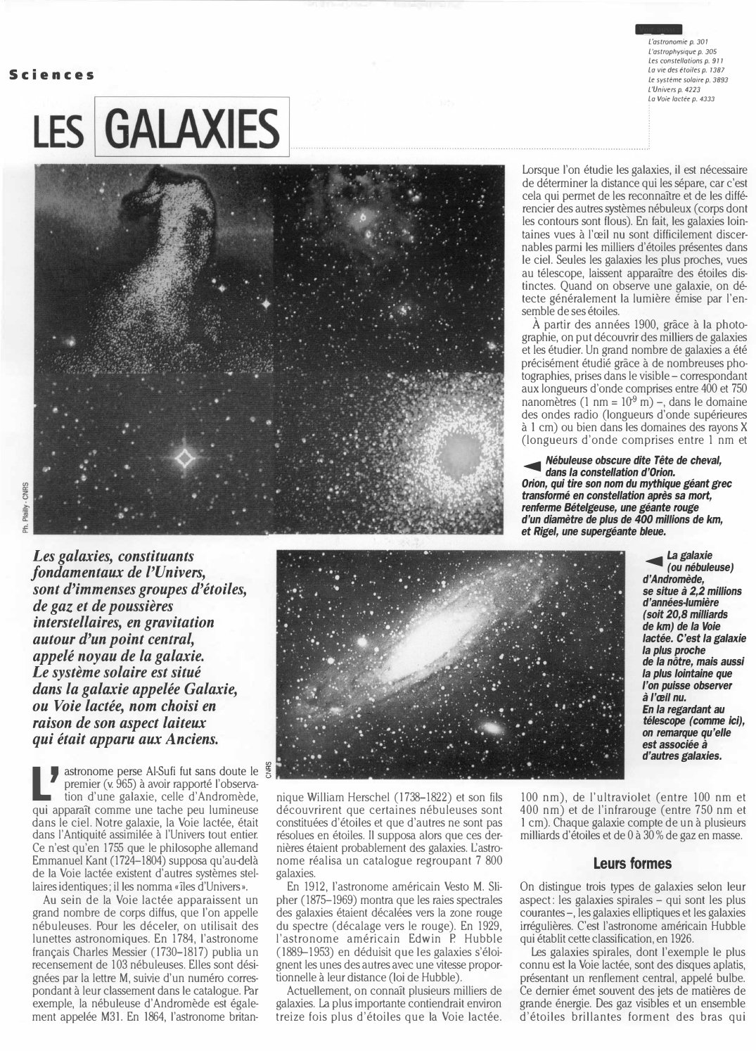 Prévisualisation du document LES GALAXIES