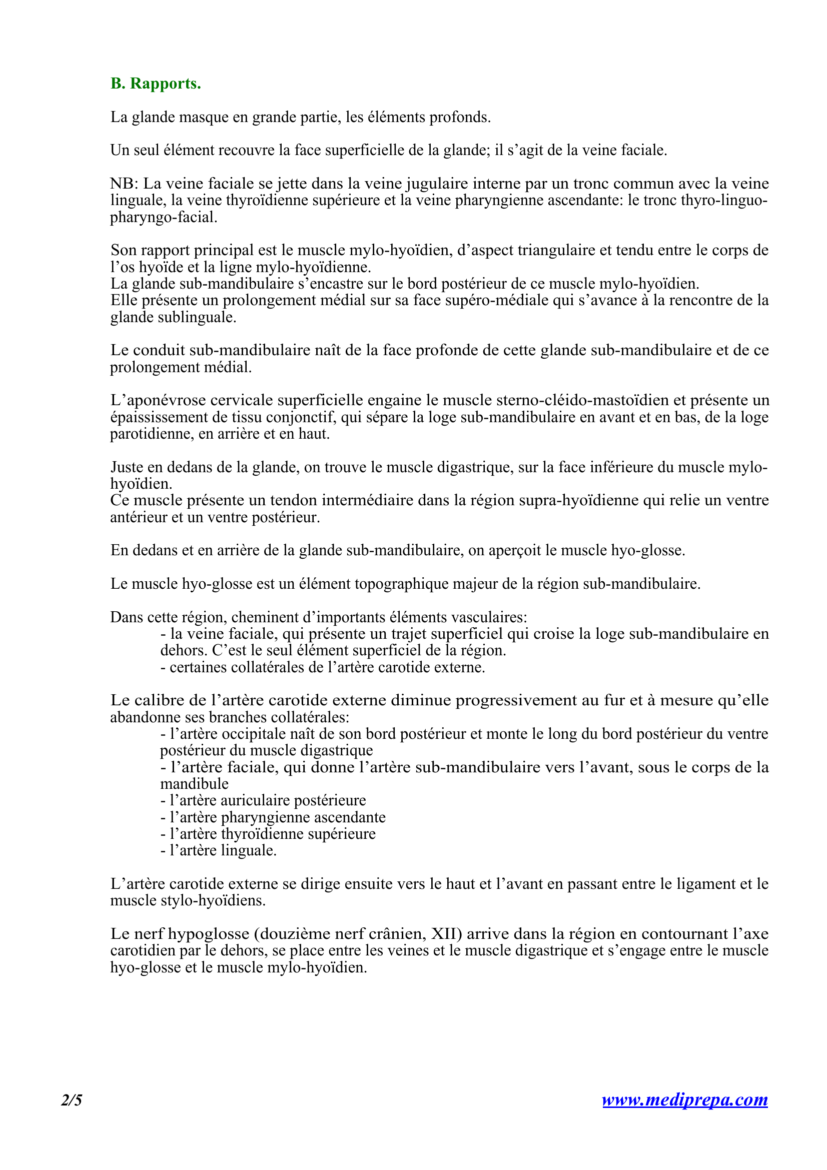 Prévisualisation du document LES GLANDES SALIVAIRES  ET  LES RAPPORTS DE LA LANGUE