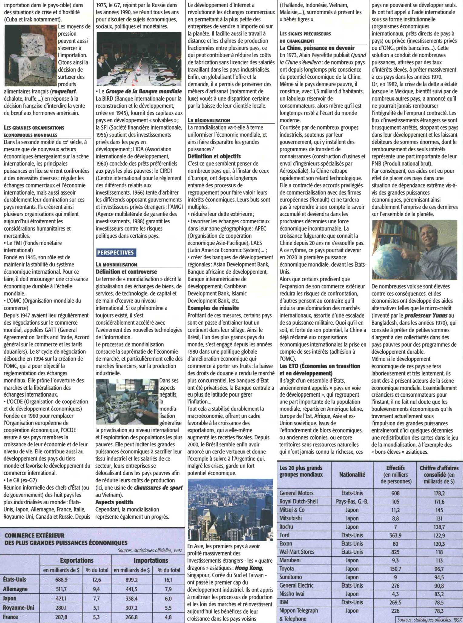 Prévisualisation du document Les grandes puissances - L'ÉCONOMIE: UN MOYEN DE DOMINATION POLITIQUE