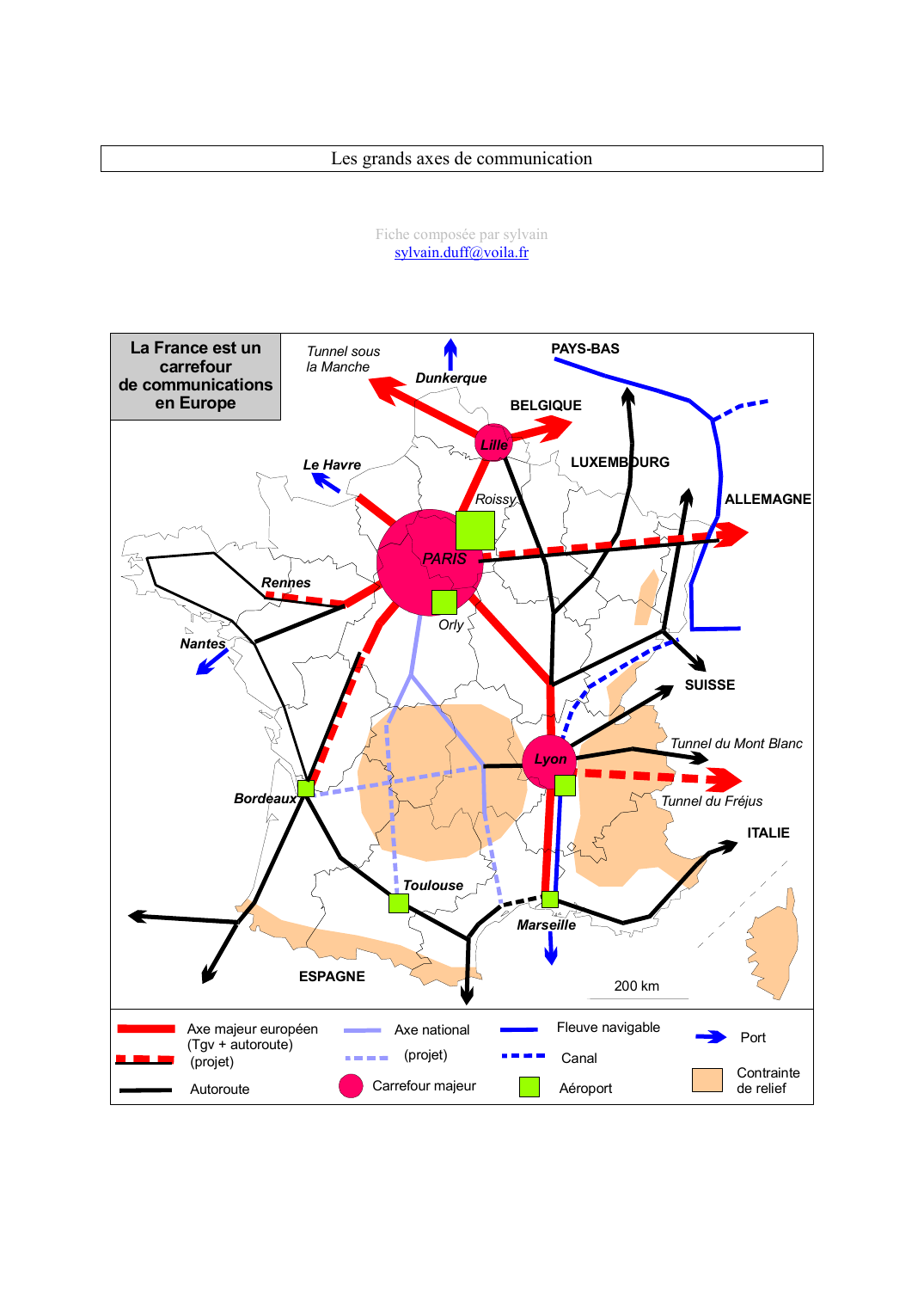 Prévisualisation du document Les grands axes de communication