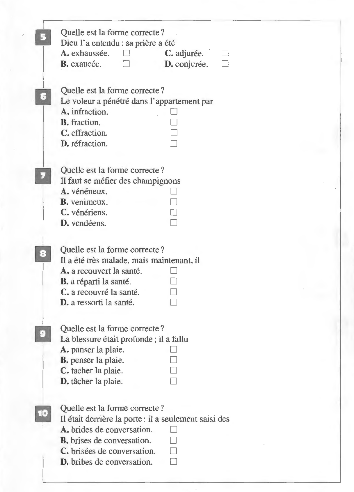 Prévisualisation du document LES HOMONYMES ET LES PARONYMES