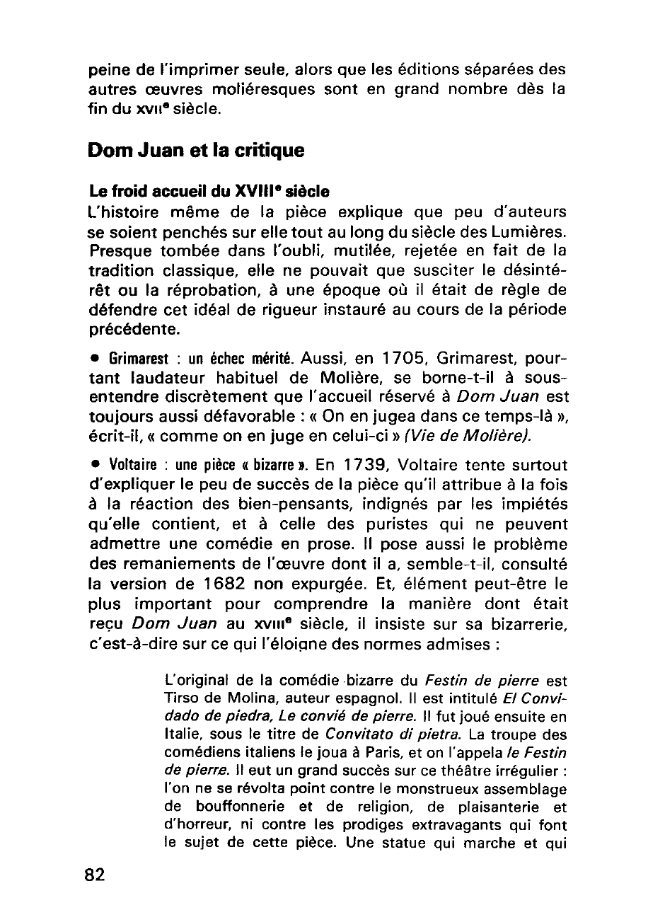 Prévisualisation du document Les lectures de Dom Juan