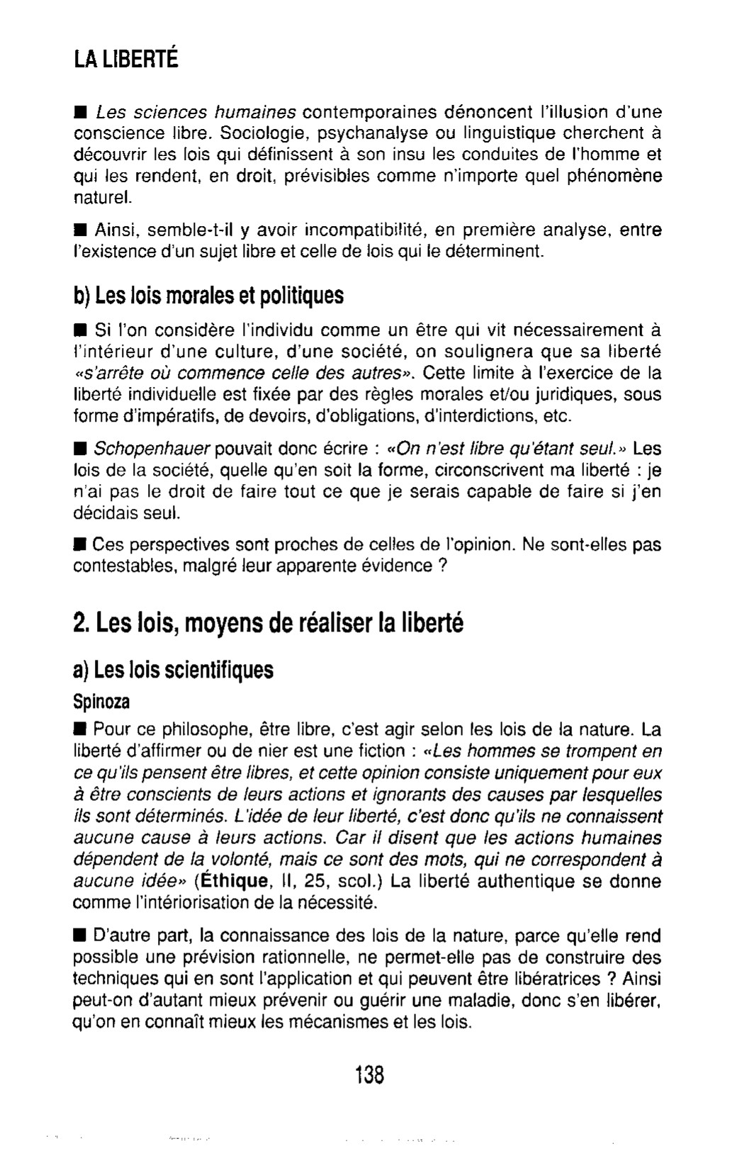 Prévisualisation du document Les lois, limites pour la liberté ?