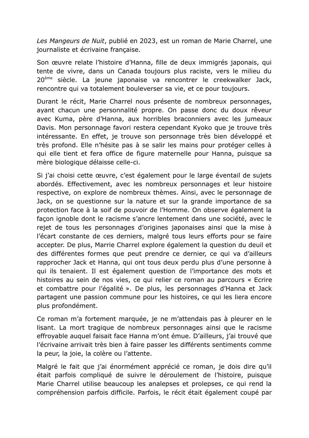 Prévisualisation du document Les Mangeurs de Nuit (Marie Charrel)