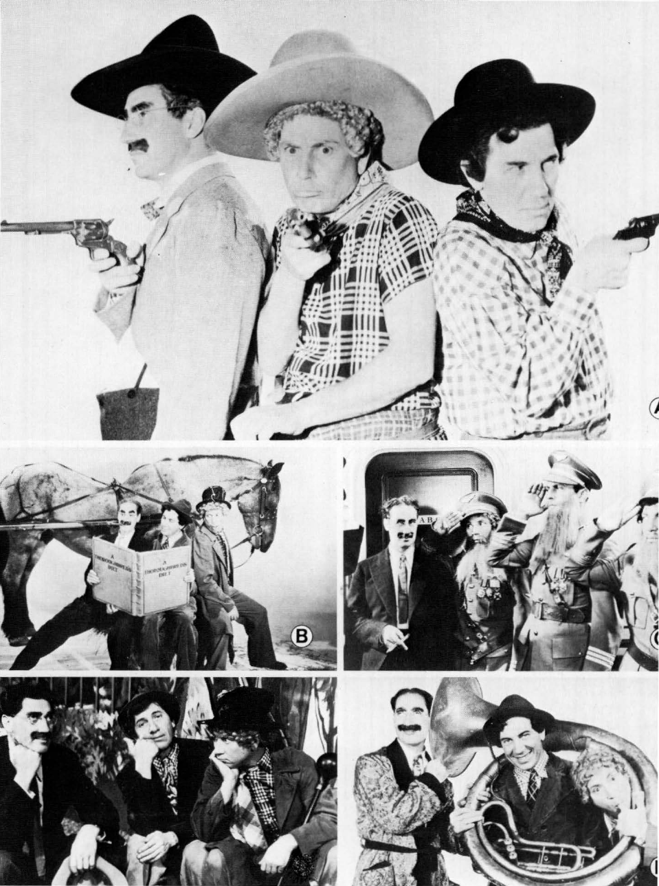 Prévisualisation du document LES « MARX BROTHERS »   NOTICE BIOGRAPHIQUE