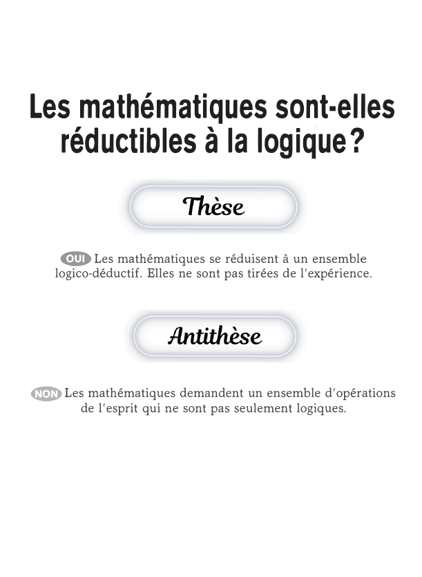 Prévisualisation du document Les mathématiques sont-elles réductibles à la logique ?