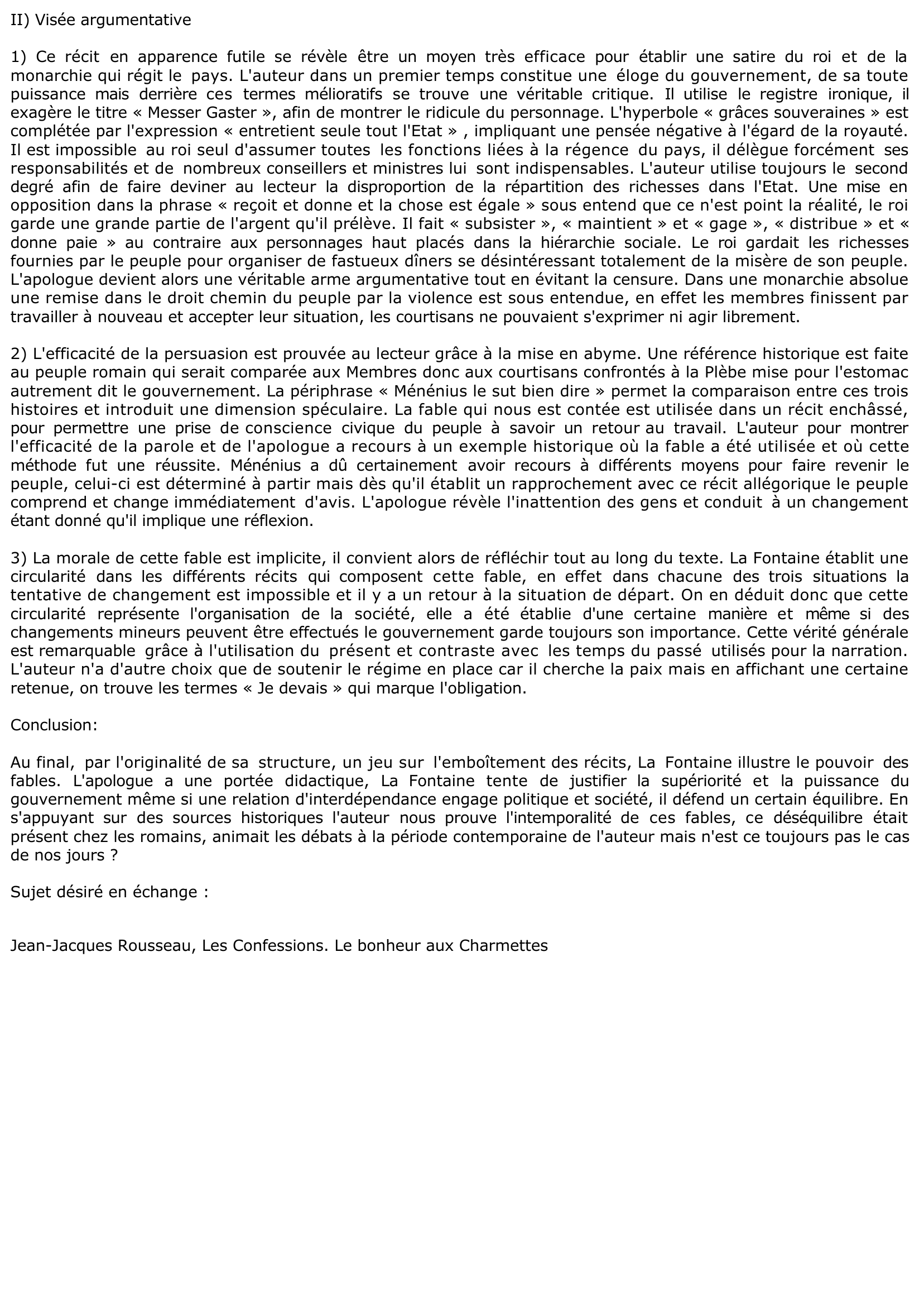 Prévisualisation du document Les Membres de l'Estomac - Jean de Lafontaine