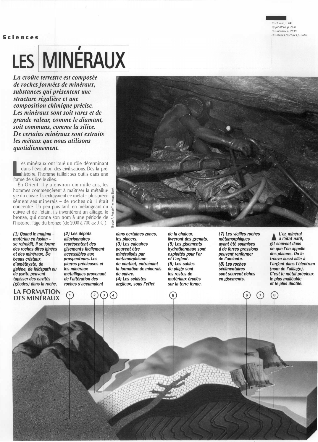 Prévisualisation du document LES MINÉRAUX