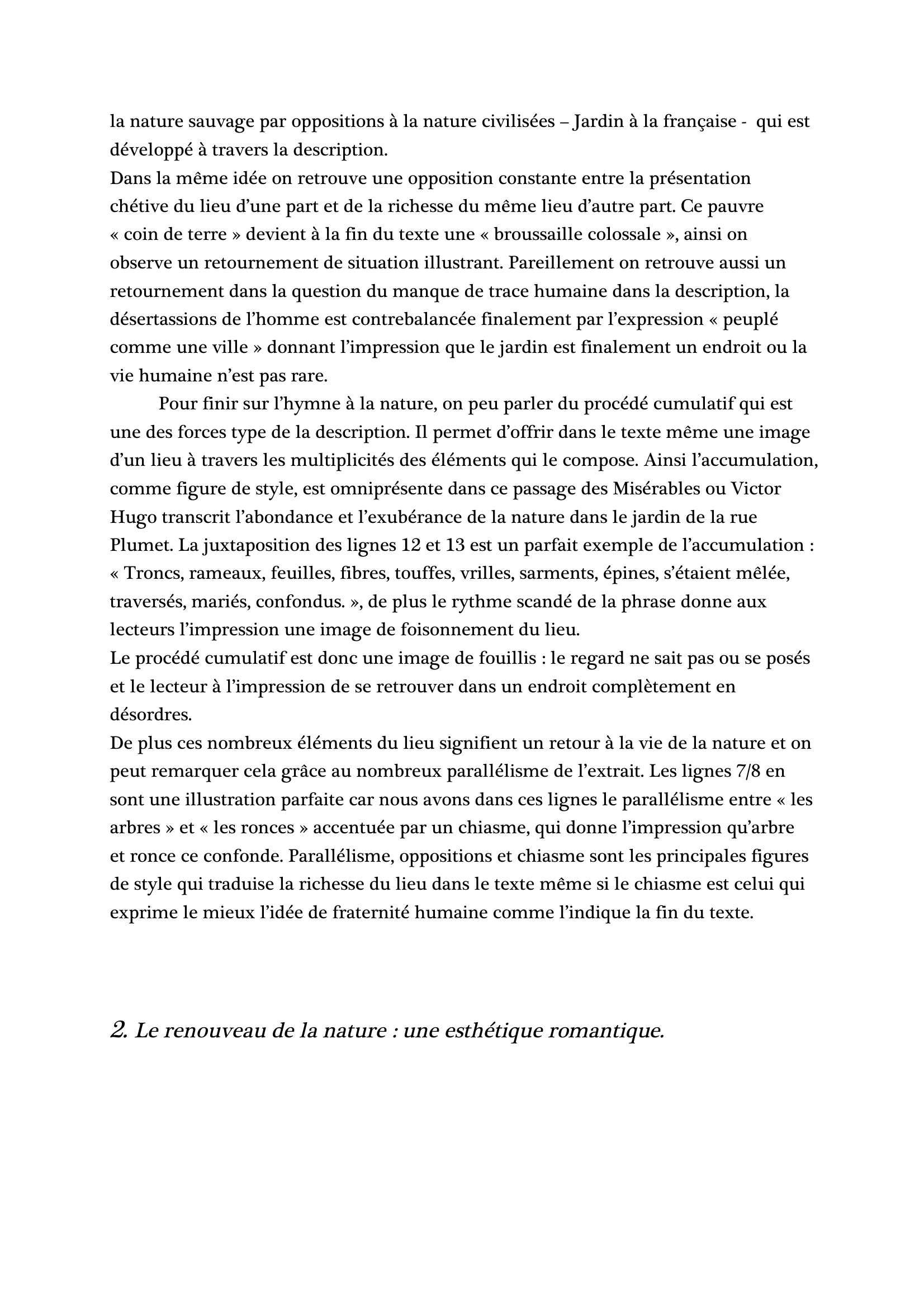 Prévisualisation du document Les misérables – Victor Hugo : Le jardin de la rue Plumet