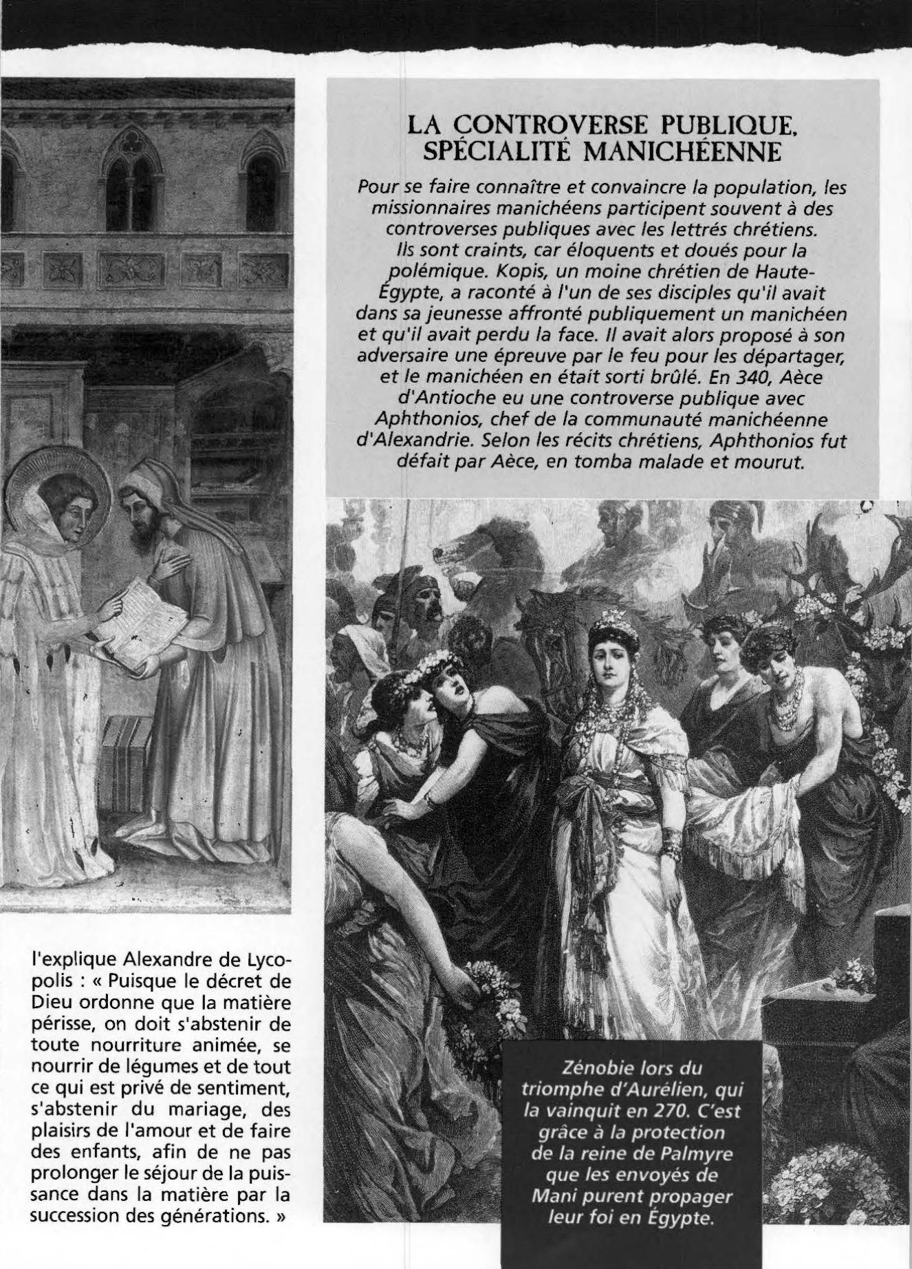 Prévisualisation du document Les missionnaires manichéens en Egypte