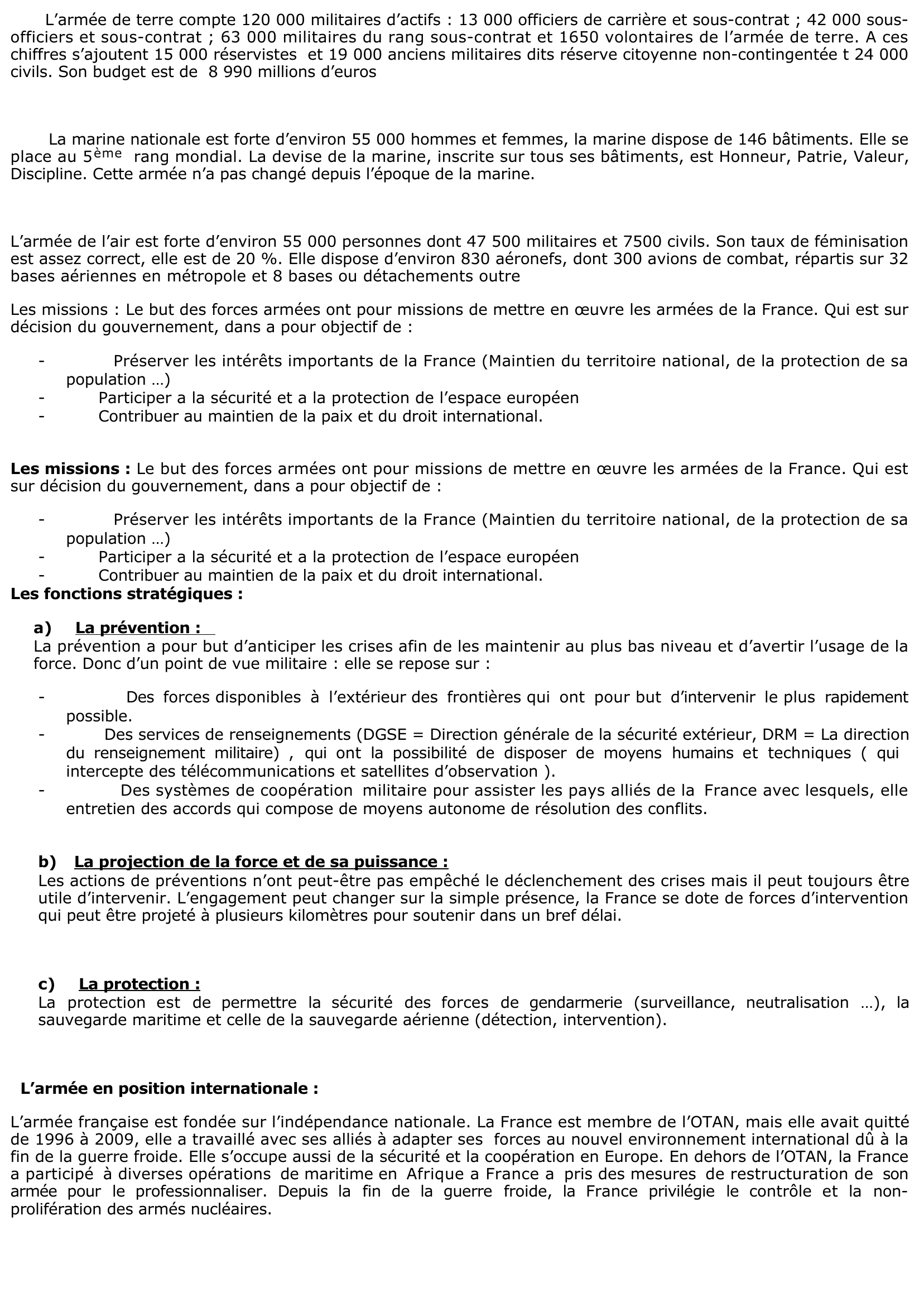 Prévisualisation du document Les missions militaires de la France