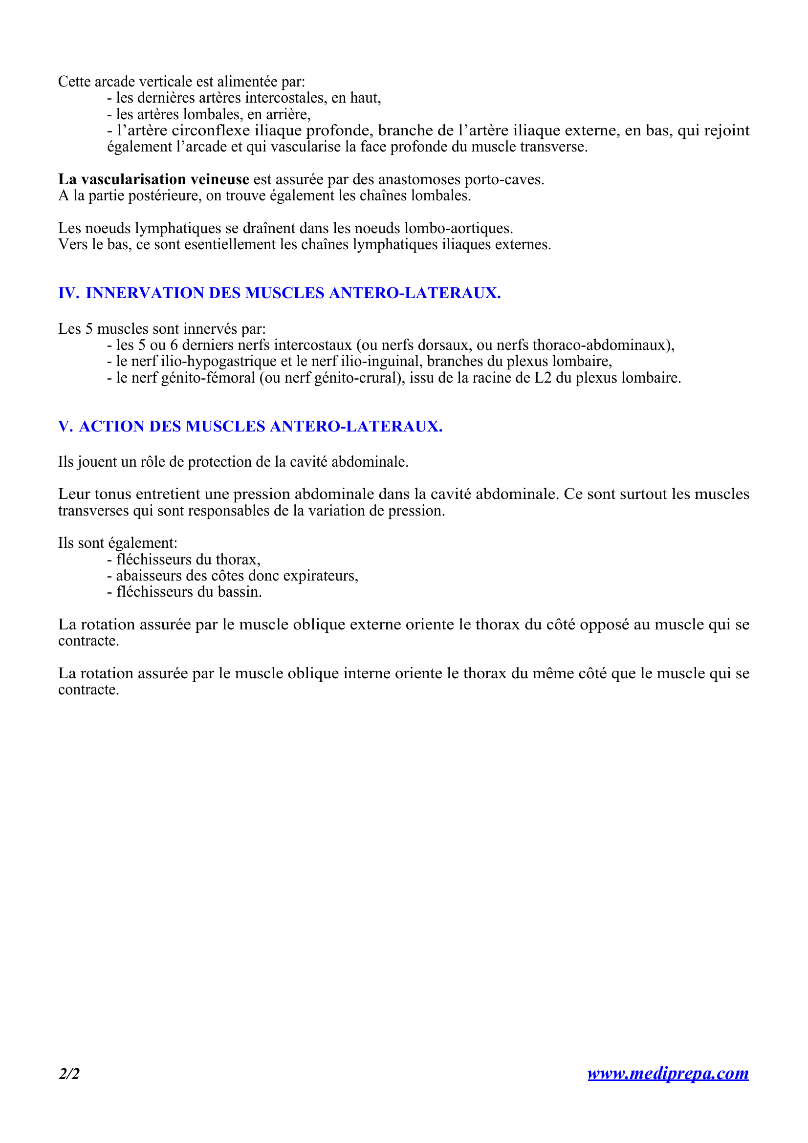 Prévisualisation du document LES MUSCLES ANTERO-  LATERAUX DE L’ABDOMEN (2)