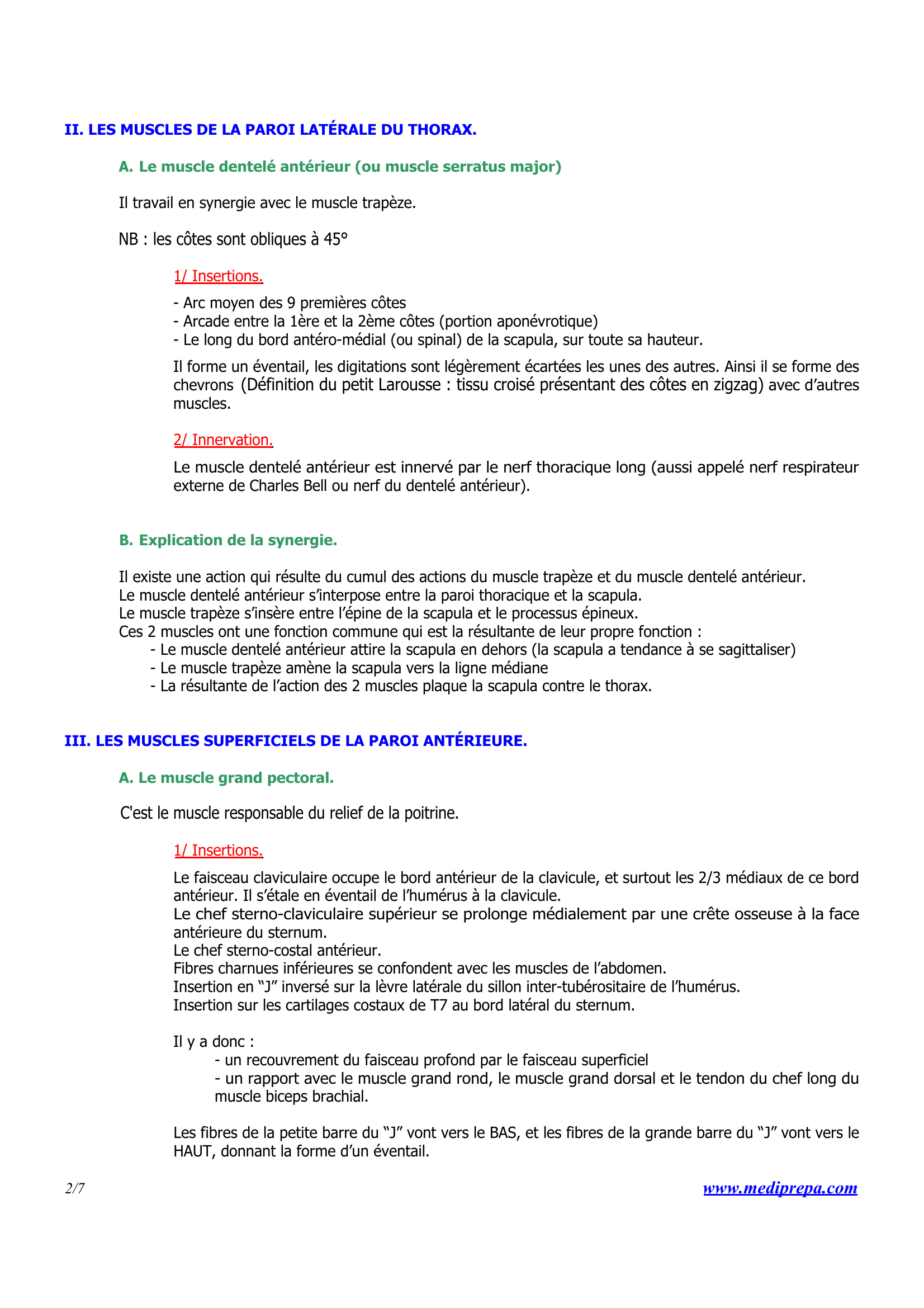Prévisualisation du document LES MUSCLES DE LA PAROI  THORACIQUE