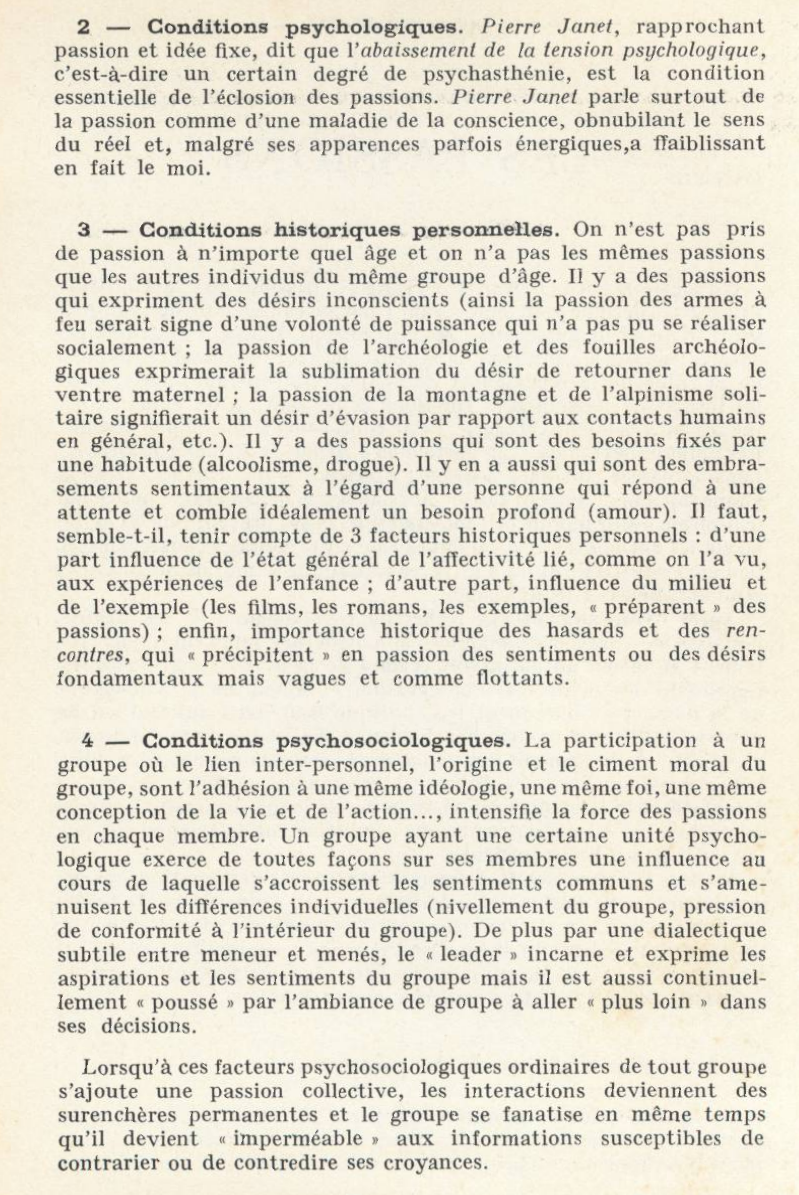 Prévisualisation du document LES PASSIONS: Conditions de la passion. Caractéristiques de la conscience passionnée. Évolution de la passion. Les théories de la passion.