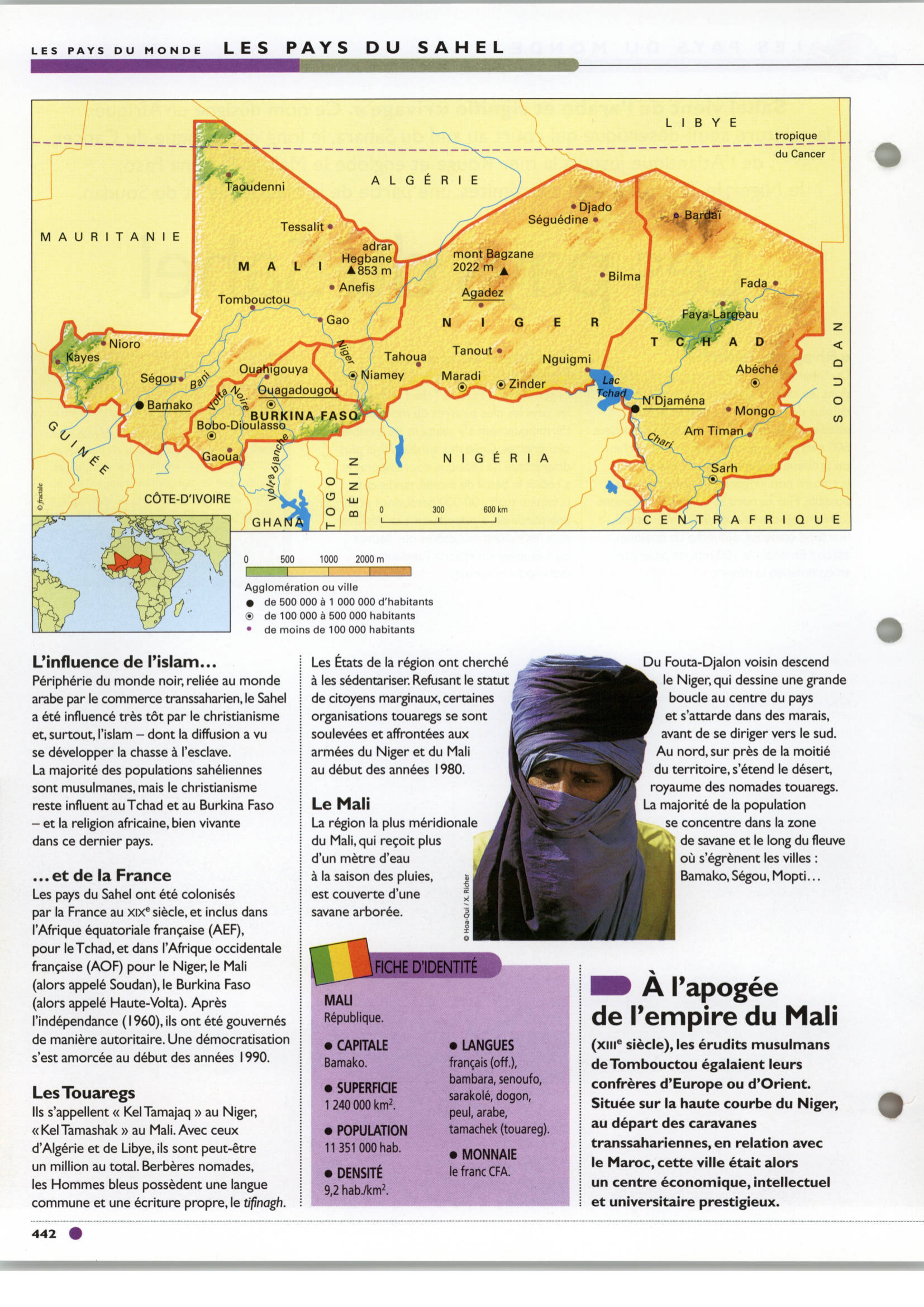 Prévisualisation du document Les pays du Sahel