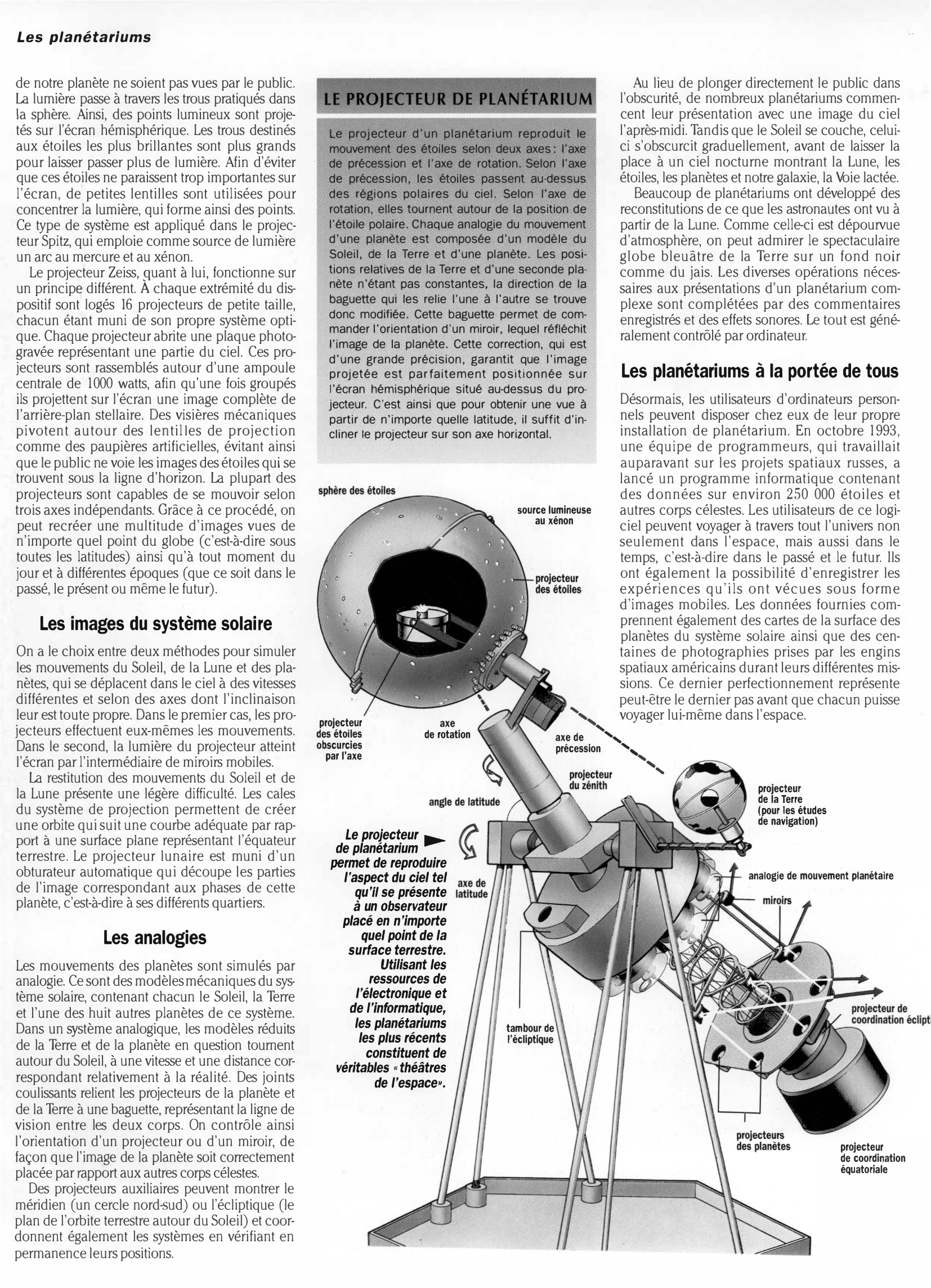 Prévisualisation du document LES PLANÉTARIUMS