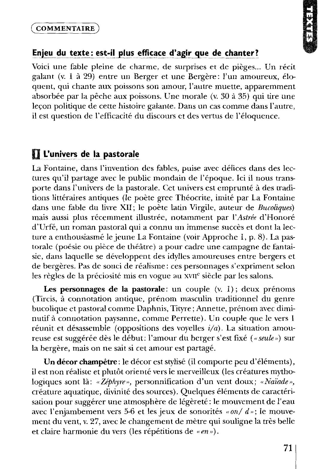 Prévisualisation du document Les Poissons et le Berger qui joue de la flûte  Livre X, fable 10