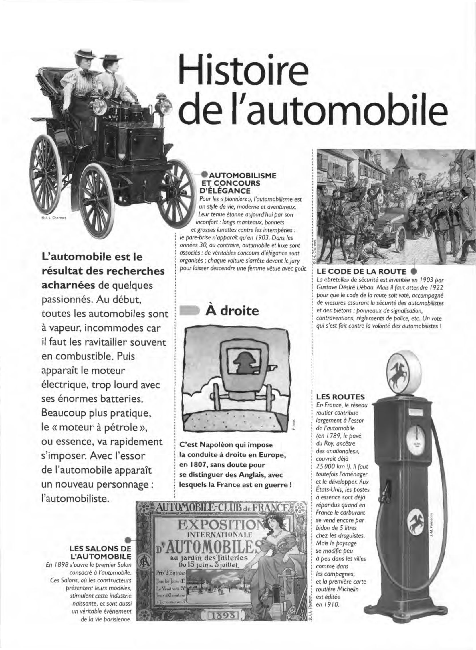 Prévisualisation du document Les premières automobiles