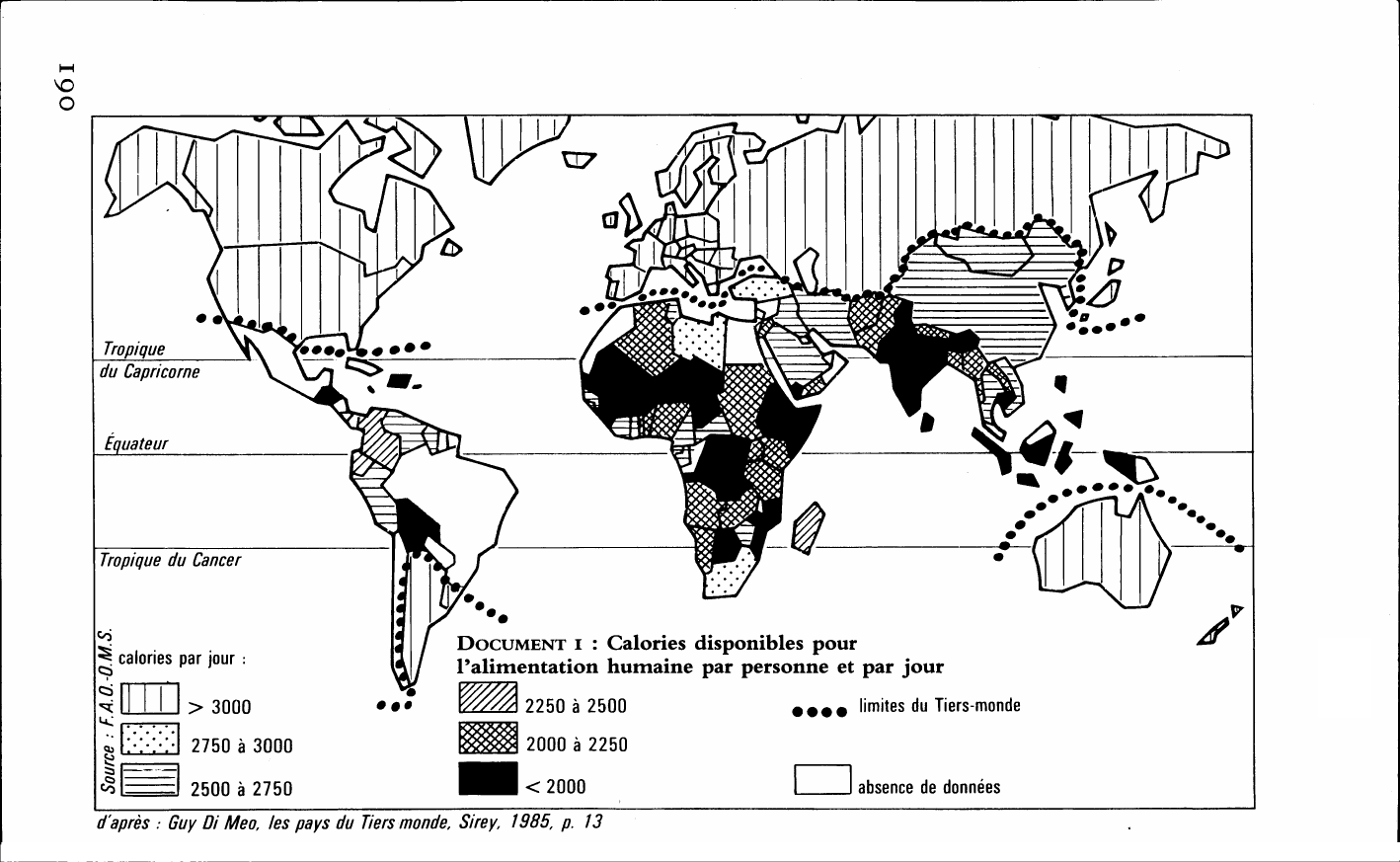 Prévisualisation du document Les problèmes alimentaires des pays en voie de développement et leurs origines