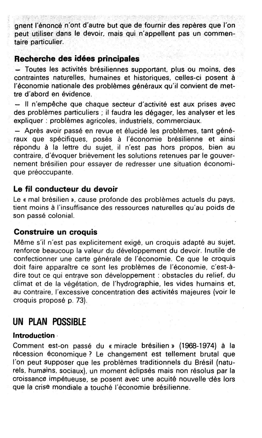 Prévisualisation du document Les problèmes brésiliens dans les années 1980 (histoire)