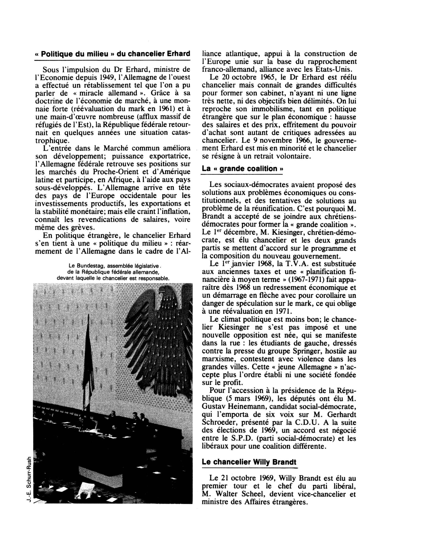 Prévisualisation du document LES PROBLÈMES EUROPÉENS (DE 1944 A 1978) : Allemagne - Autriche - Suisse