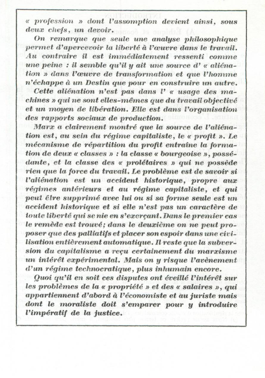 Prévisualisation du document LES PROBLÈMES MORAUX DE LA  VIE ÉCONOMIQUE