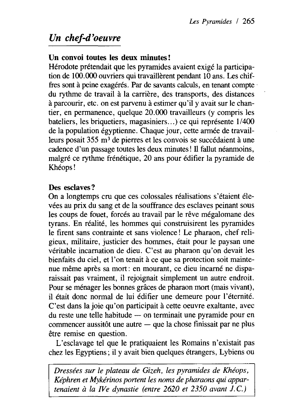 Prévisualisation du document Les Pyramides (2620-2350 av. J.C.)