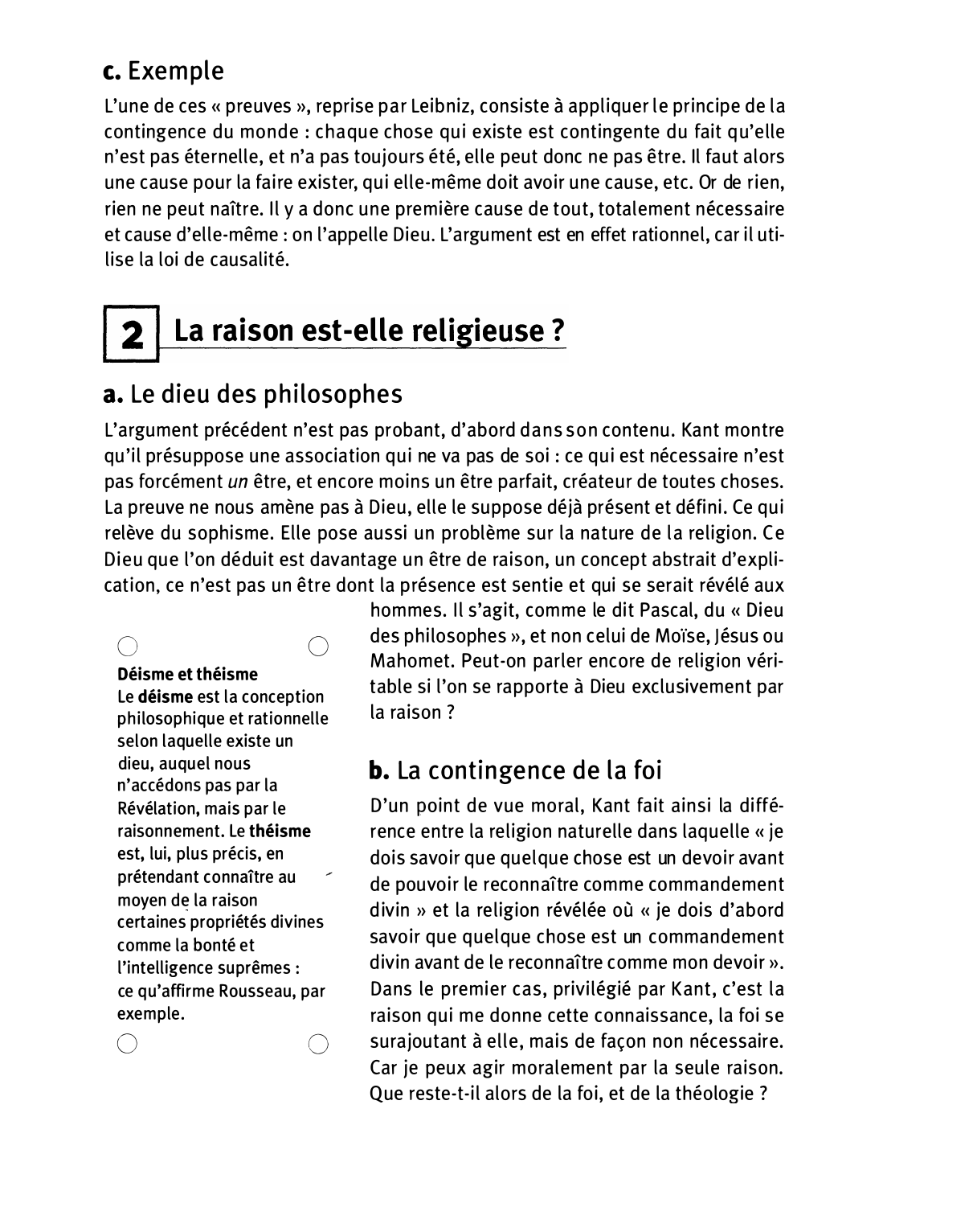 Prévisualisation du document Les rapports problématiques entre foi et raison:  La religion est-elle irrationnelle ?