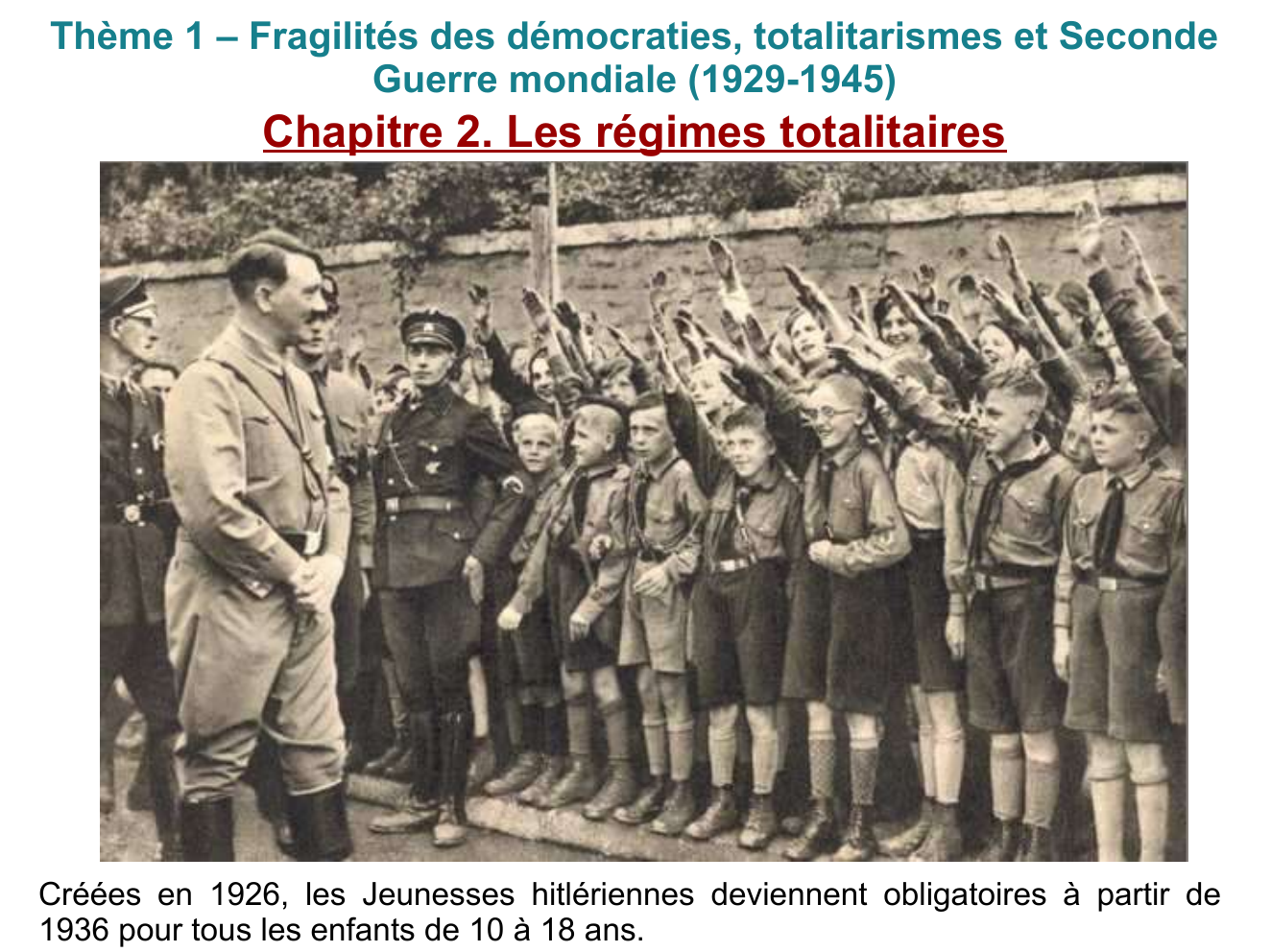 Prévisualisation du document Les régimes totalitaires