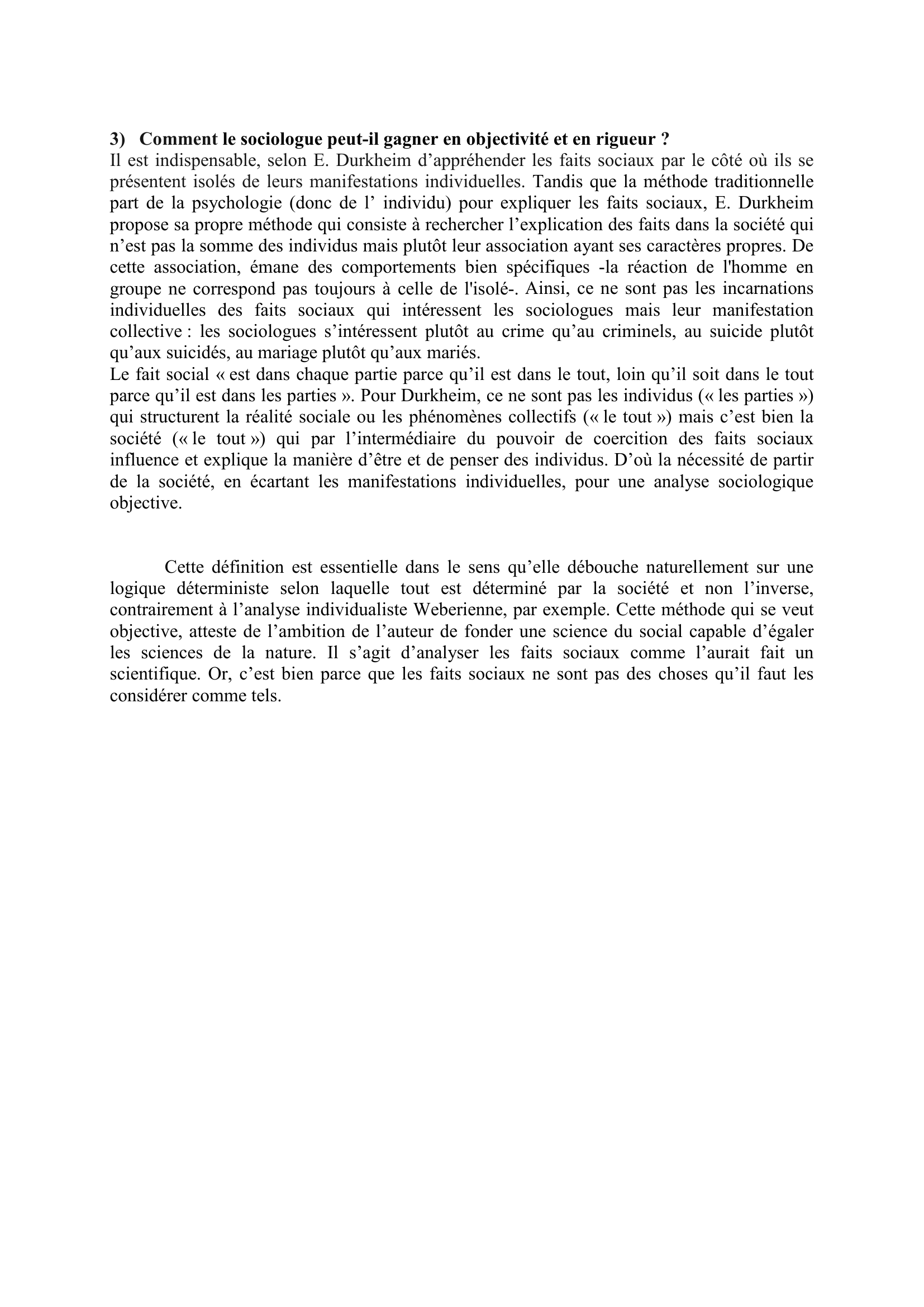 Prévisualisation du document Les règles de la méthode sociologique, Chapitre II, Emile Durkheim