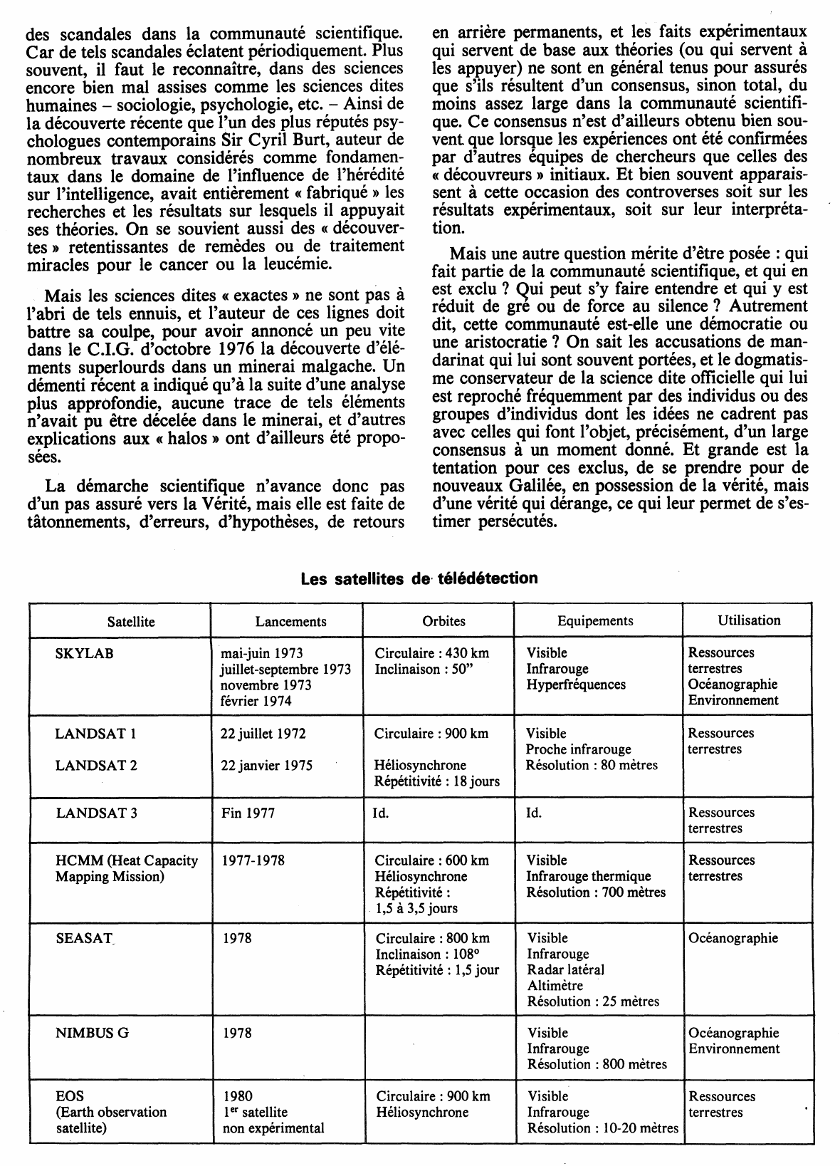 Prévisualisation du document Les sciences de la Terre bougent