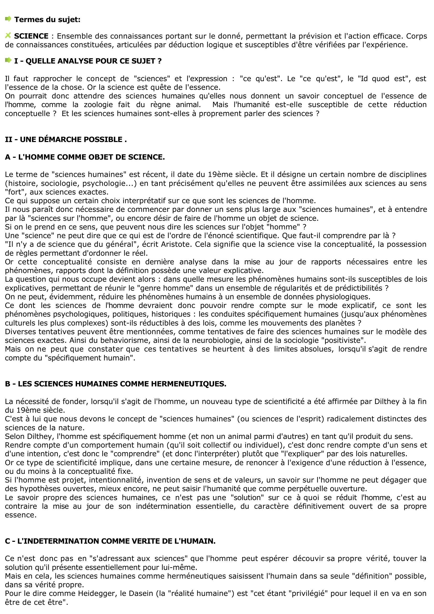Prévisualisation du document Les sciences humaines nous disent-elles ce qu'est l'humanité ?