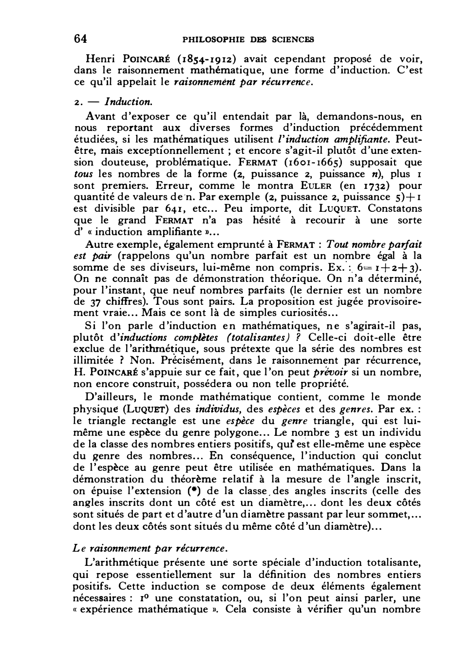 Prévisualisation du document Les Sciences mathématiques : Objet et méthodes.