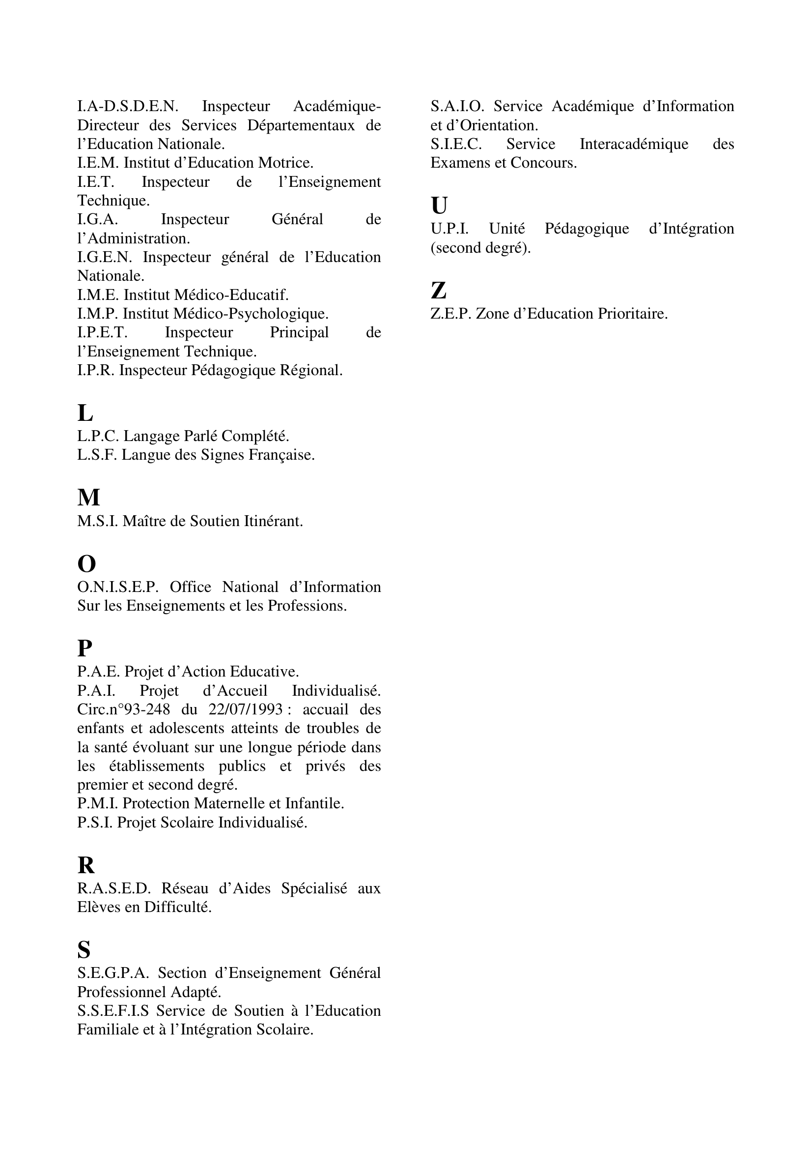 Prévisualisation du document LES SIGLES
Synthèse construite par Sylvain
sylvain.