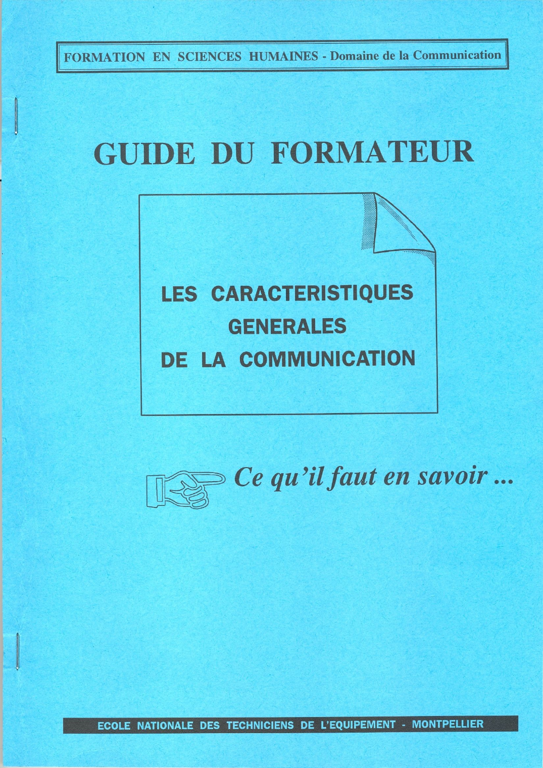 Prévisualisation du document LES SITUATIONS DE IONS DE COMMUNICATION INTERPERSONNELLE SONNELLES