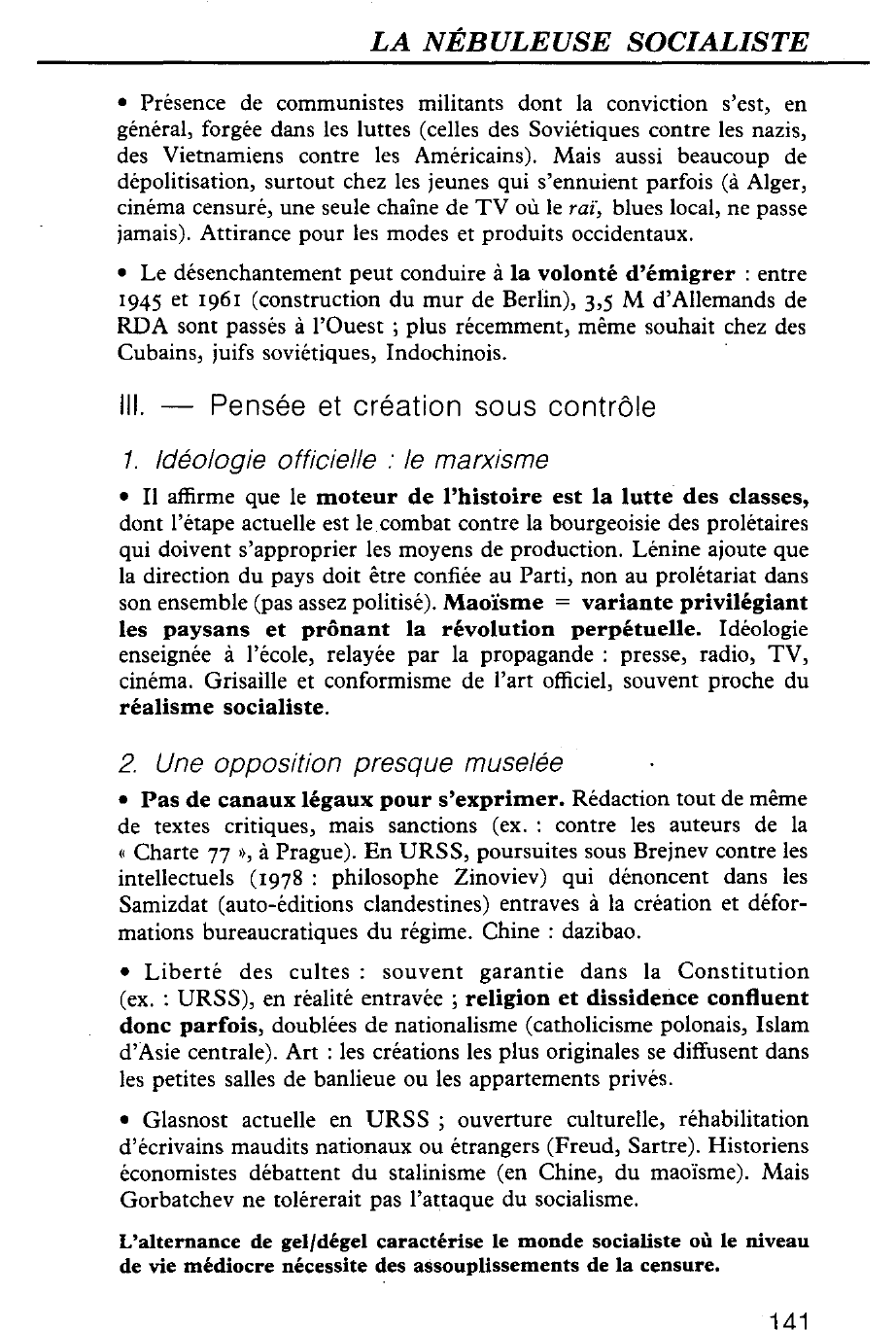 Prévisualisation du document LES SOCIÉTÉS SOCIALISTES