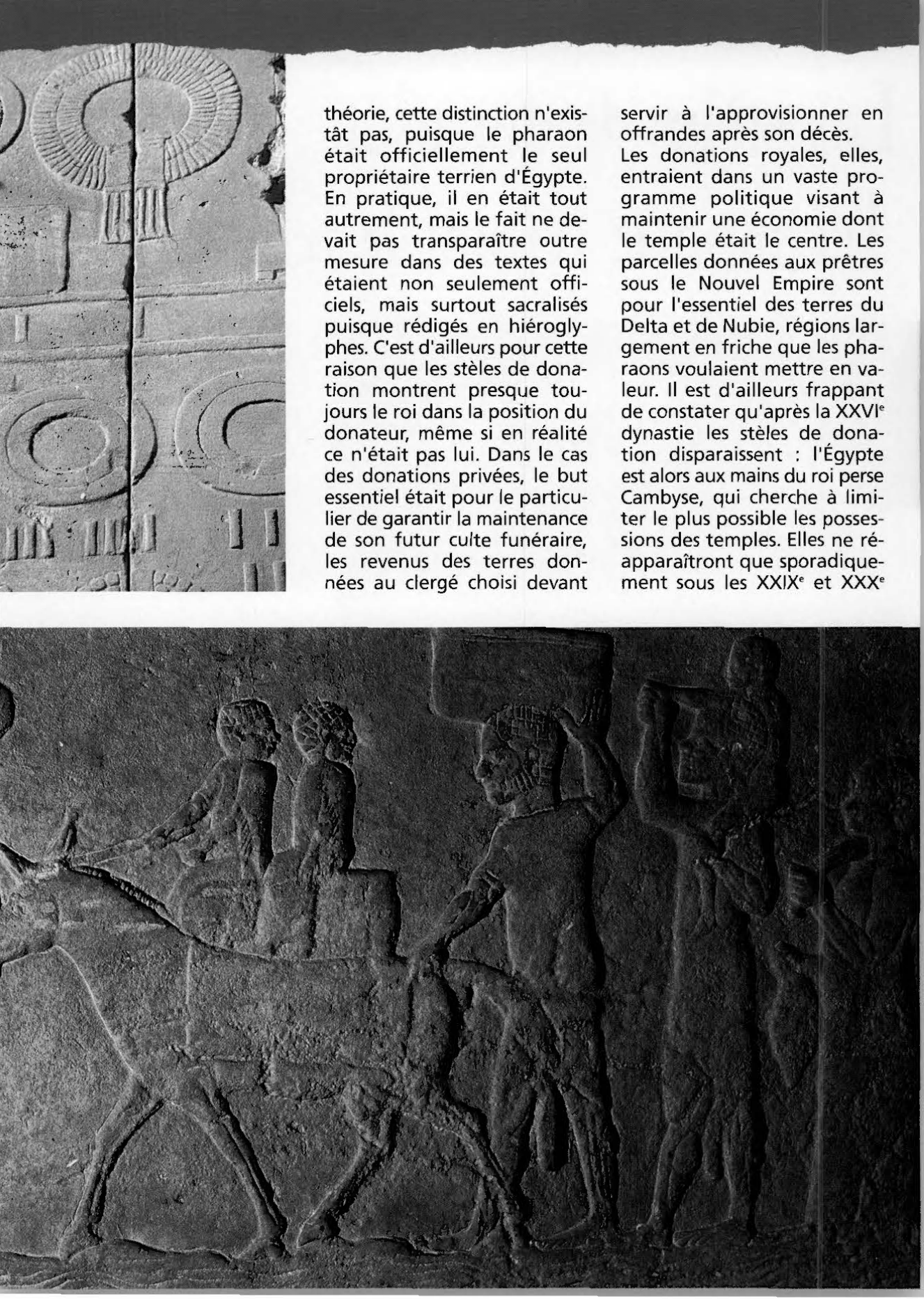 Prévisualisation du document Les stèles de donation : quand l'économie rejoint la religion dans l’Egypte ancienne