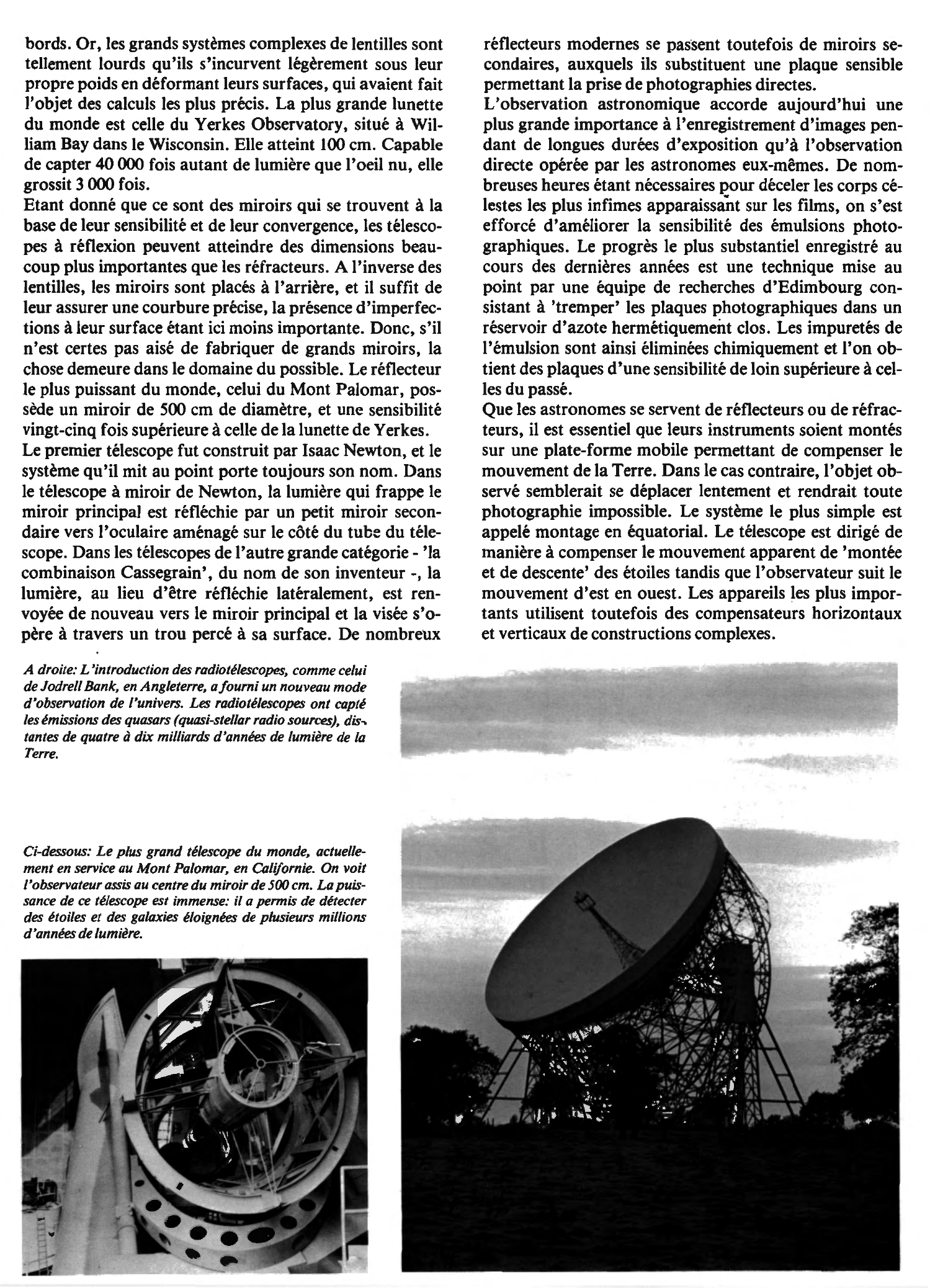 Prévisualisation du document Les télescopes