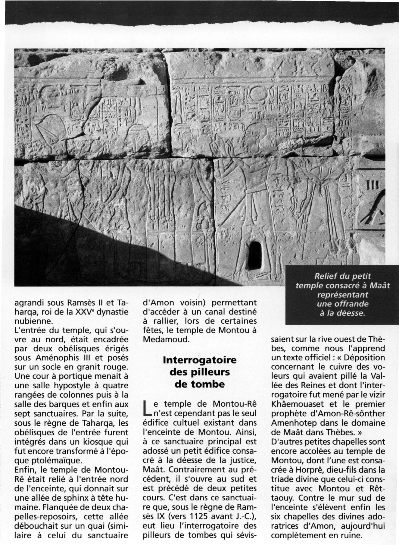 Prévisualisation du document Les temples thébains de Montou :Karnak