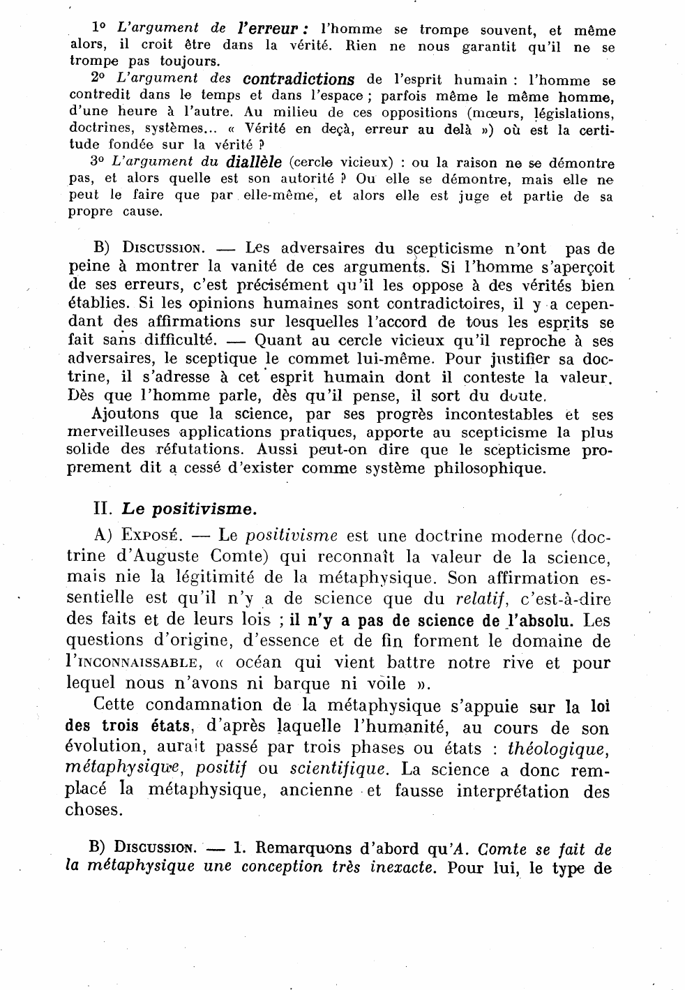 Prévisualisation du document LES THÉORIES DE LA CONNAISSANCE