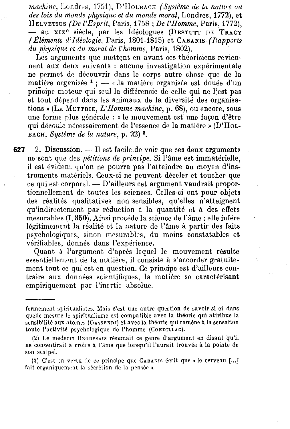 Prévisualisation du document Les théories matérialistes